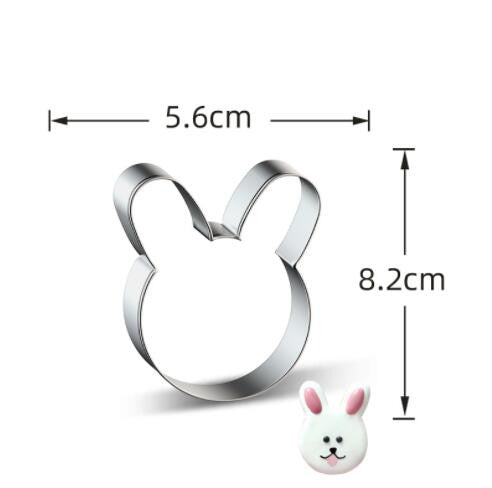 Stainless Steel Biscuit Mould Rabbit Egg Cake Mould