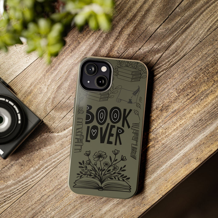 Book Lover Phone Case - Literary Design for iPhone & Samsung - Perfect Gift for Bookworms, Readers, and Bibliophiles - FORHERA DESIGN - Phone Case