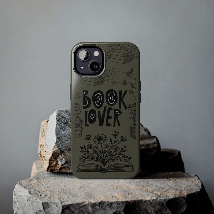 Book Lover Phone Case - Literary Design for iPhone & Samsung - Perfect Gift for Bookworms, Readers, and Bibliophiles - FORHERA DESIGN - Phone Case