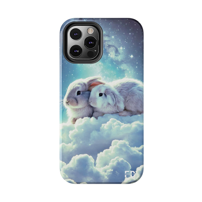 Bunny Phone Case Resistant 2 - Piece for Iphone or Google Phone case - FORHERA DESIGN - Phone Case