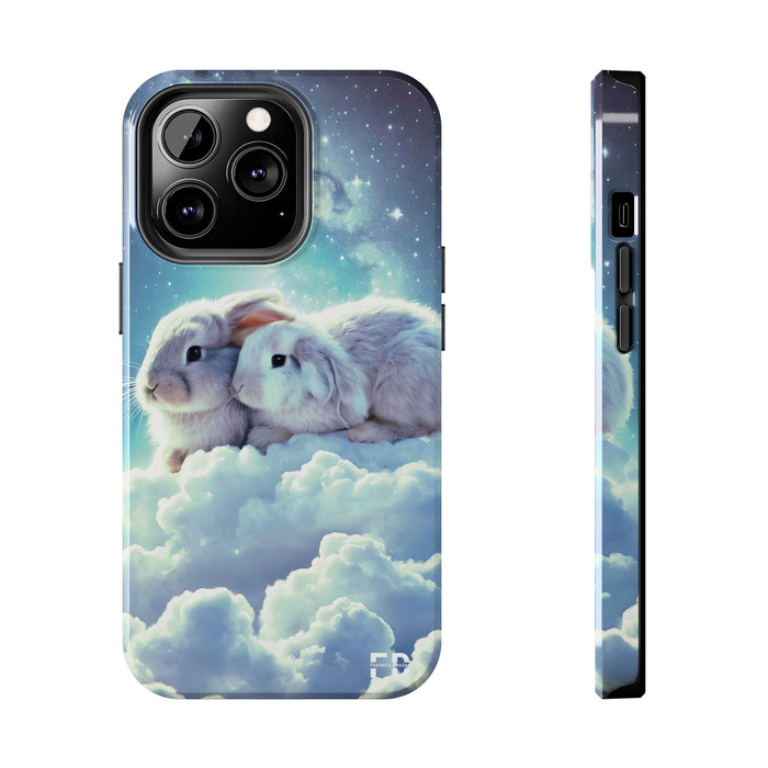 Bunny Phone Case Resistant 2 - Piece for Iphone or Google Phone case - FORHERA DESIGN - Phone Case