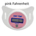 Baby pacifier digital thermometer