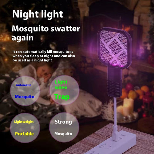 USB Mosquito Killing Lamp Household Outdoor Portable Electric Mosquito Swatter