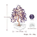 Trunk Bending White Crystal Tree Cluster Base Small Tree Ornaments Gravel Tree