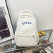 Simple Backpacks School Bags Student Girls Nylon Bag Women
