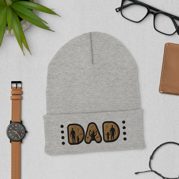 Cool Embroidered Dad Hat - Trendy Gift for Dad | Stylish Father’s Day Cap, Classic Dad Life Hat for Men, Perfect Gift for Him - FORHERA DESIGN - Beanies