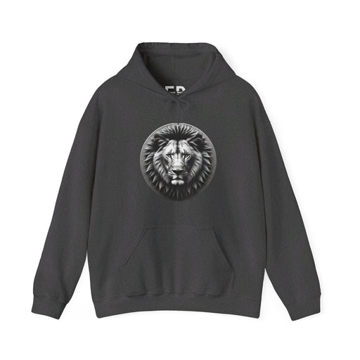 Courage Lion Hoody Unisex Heavy Blend™ Hooded Sweatshirt - FORHERA DESIGN - Hoodie