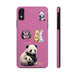 Cute Animals Phone Case Resistant 2 - Piece for Iphone or Google Phone case - FORHERA DESIGN - Phone Case