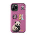 Cute Animals Phone Case Resistant 2 - Piece for Iphone or Google Phone case - FORHERA DESIGN - Phone Case