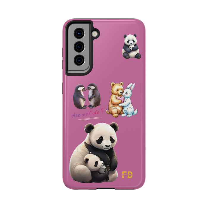 Cute Animals Phone Case Resistant 2 - Piece for Iphone or Google Phone case - FORHERA DESIGN - Phone Case