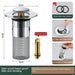Wash Basin Bounce Core Drainer Push-type Wash Basin Leaking Plug Deodorant Anti-blocking New Filter Net