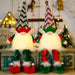 Rudolph Doll With Christmas Elf With Lights
