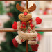 Snowflake Knitted Hat Forest Old Man Doll Ornaments