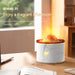 Volcanic Atmosphere Aroma Diffuser Colorful Flame Simulation