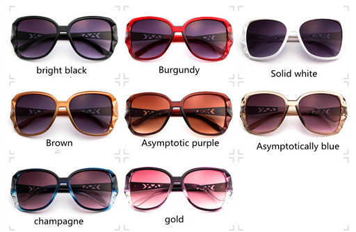 Women's Big Frame Sunglasses Women Retro Sunglasses