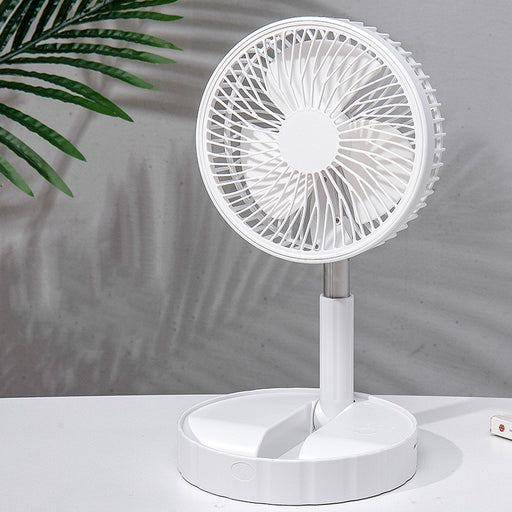 Strong Wind And Quiet Portable Telescopic Folding Fan