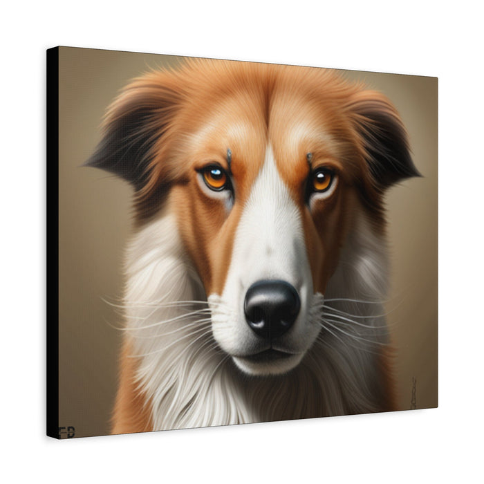 Endearing features that make each dog unique - Dog Face - Gallery Wraps Artwork - FORHERA DESIGN - Canvas