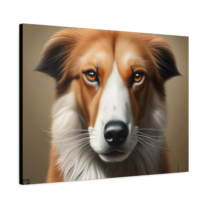 Endearing features that make each dog unique - Dog Face - Gallery Wraps Artwork - FORHERA DESIGN - Canvas