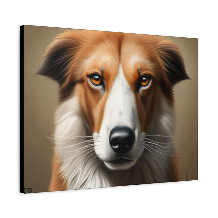 Endearing features that make each dog unique - Dog Face - Gallery Wraps Artwork - FORHERA DESIGN - Canvas