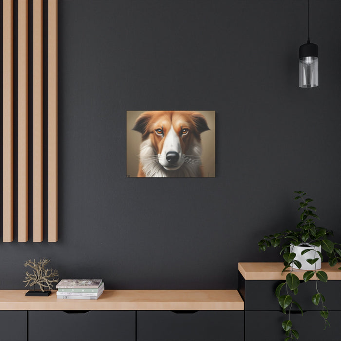 Endearing features that make each dog unique - Dog Face - Gallery Wraps Artwork - FORHERA DESIGN - Canvas