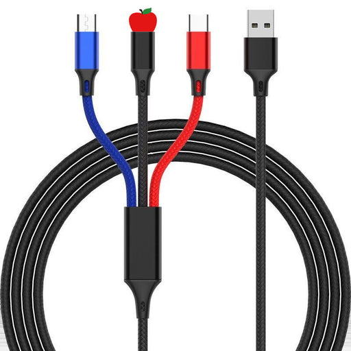 Prepare Spring One-for-three Fast Charging Data Cable