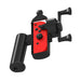 Plastic Game Console Controller Holder Fishing Rod Shaped Handle Grips Accessories