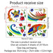 Phoenix Bird Flower Decorative Wall Stickers Can Be Removed