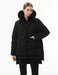 Women's Casual Hooded Middle Long Cotton-padded Coat