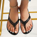 Cross-woven Design Thong Sandals Summer Flat Slides Shoes Flip Flops Casual Vacation Beach Slippers For Women