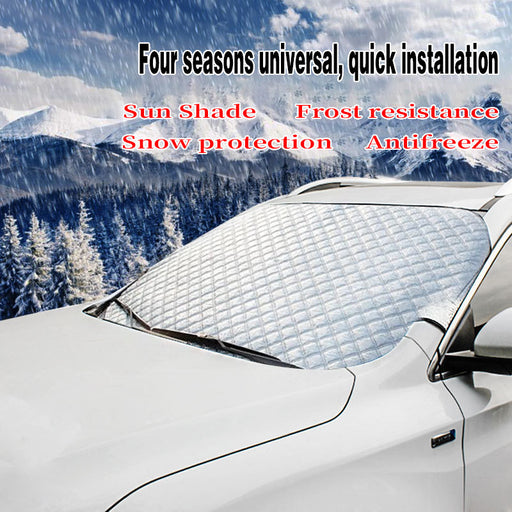 Car Covers Car Windscreen Cover Anti Snow Frost Ice Windshield Dust Protector Heat Sun Shade Ice Large Snow Dust Protector
