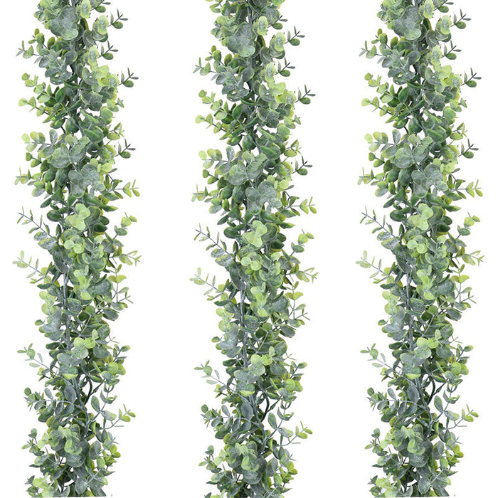 Artificial Eucalyptus Eucalyptus Leaves Auspicious Grass Zamioculcas Leaves Ivy Green Leaves Wedding Celebration Decoration