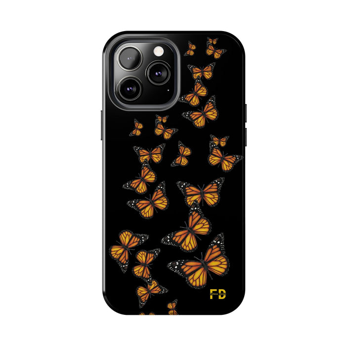 FD Butterfly Phone Case Impact Resistant 2 - Piece Phone Case - FORHERA DESIGN - Phone Case