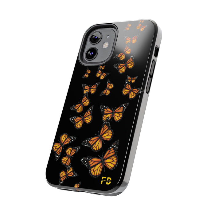 FD Butterfly Phone Case Impact Resistant 2 - Piece Phone Case - FORHERA DESIGN - Phone Case