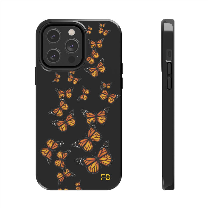 FD Butterfly Phone Case Impact Resistant 2 - Piece Phone Case - FORHERA DESIGN - Phone Case