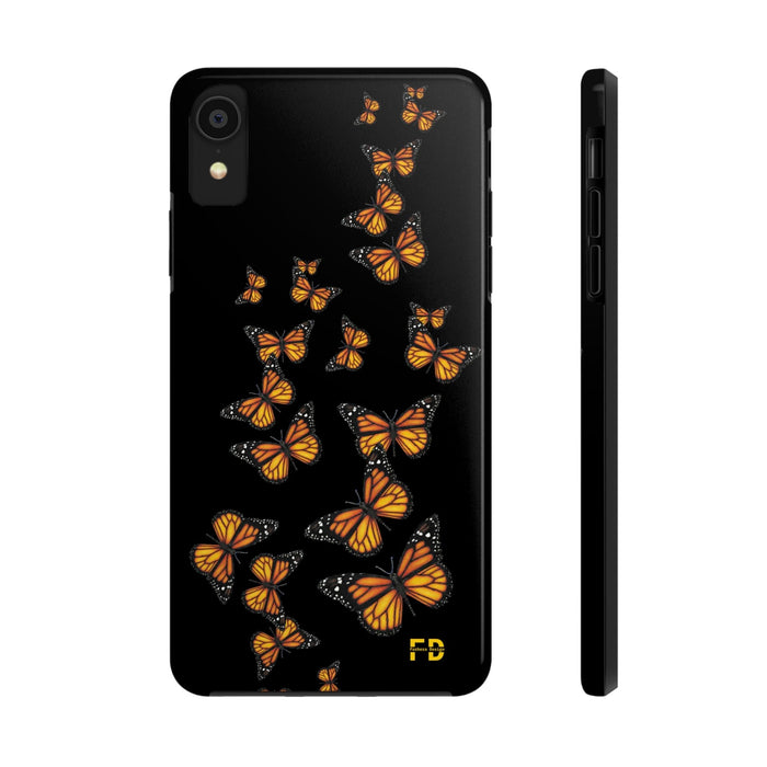 FD Butterfly Phone Case Impact Resistant 2 - Piece Phone Case - FORHERA DESIGN - Phone Case