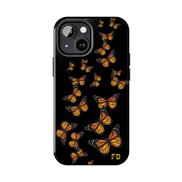 FD Butterfly Phone Case Impact Resistant 2 - Piece Phone Case - FORHERA DESIGN - Phone Case