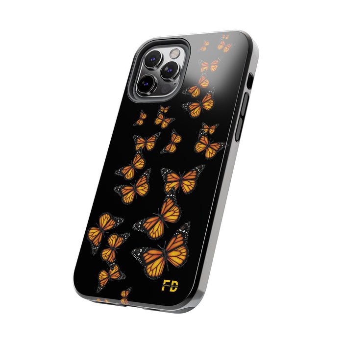 FD Butterfly Phone Case Impact Resistant 2 - Piece Phone Case - FORHERA DESIGN - Phone Case