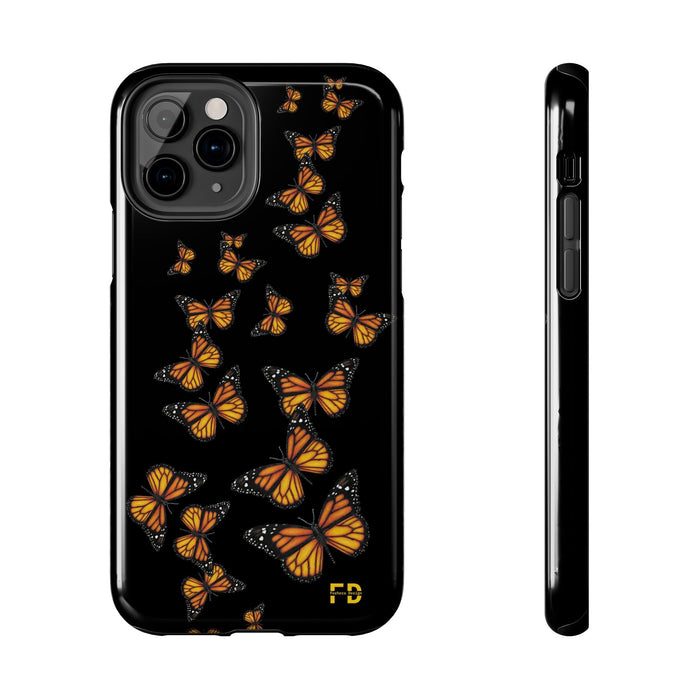 FD Butterfly Phone Case Impact Resistant 2 - Piece Phone Case - FORHERA DESIGN - Phone Case