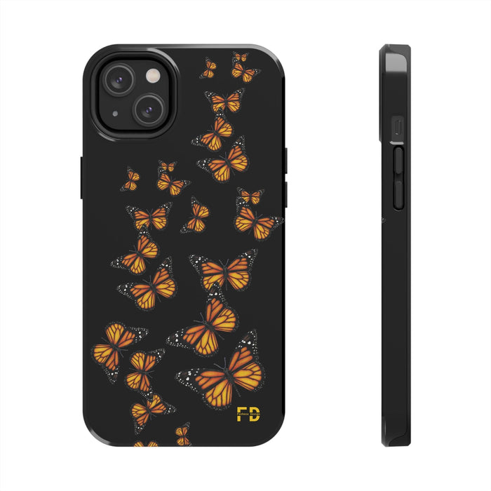 FD Butterfly Phone Case Impact Resistant 2 - Piece Phone Case - FORHERA DESIGN - Phone Case