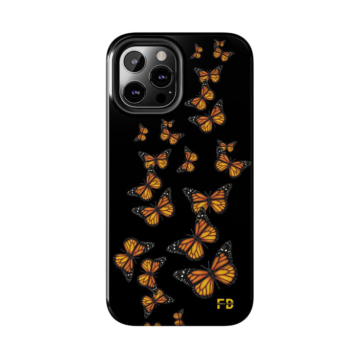 FD Butterfly Phone Case Impact Resistant 2 - Piece Phone Case - FORHERA DESIGN - Phone Case