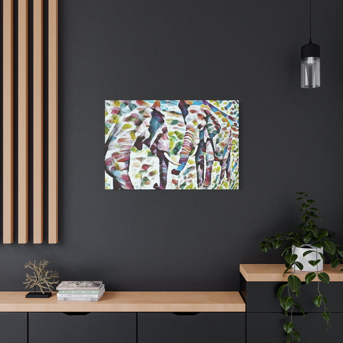 FD - Elephant Weight Gallery Wraps - FORHERA DESIGN - Canvas