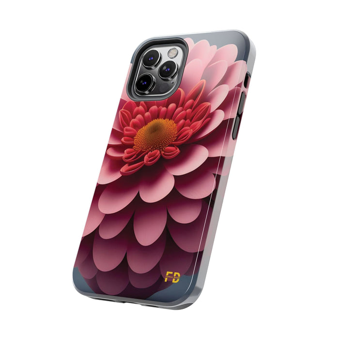 FD Flower Phone Case, Impact Resistant Phone Cover, Lightweight Phone Accessories, iPhone Samsung Protective Shell - FORHERA DESIGN - Phone Case