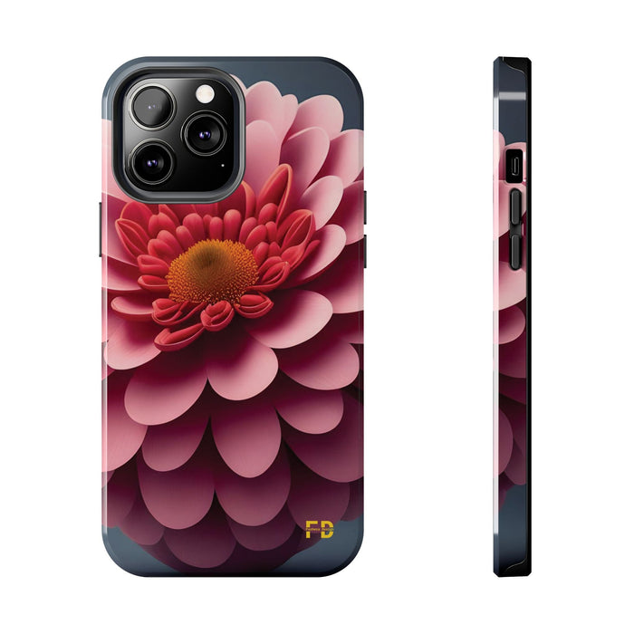 FD Flower Phone Case, Impact Resistant Phone Cover, Lightweight Phone Accessories, iPhone Samsung Protective Shell - FORHERA DESIGN - Phone Case