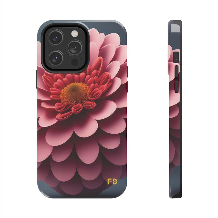 FD Flower Phone Case, Impact Resistant Phone Cover, Lightweight Phone Accessories, iPhone Samsung Protective Shell - FORHERA DESIGN - Phone Case