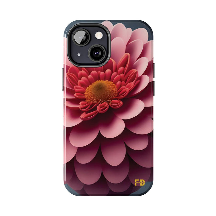 FD Flower Phone Case, Impact Resistant Phone Cover, Lightweight Phone Accessories, iPhone Samsung Protective Shell - FORHERA DESIGN - Phone Case