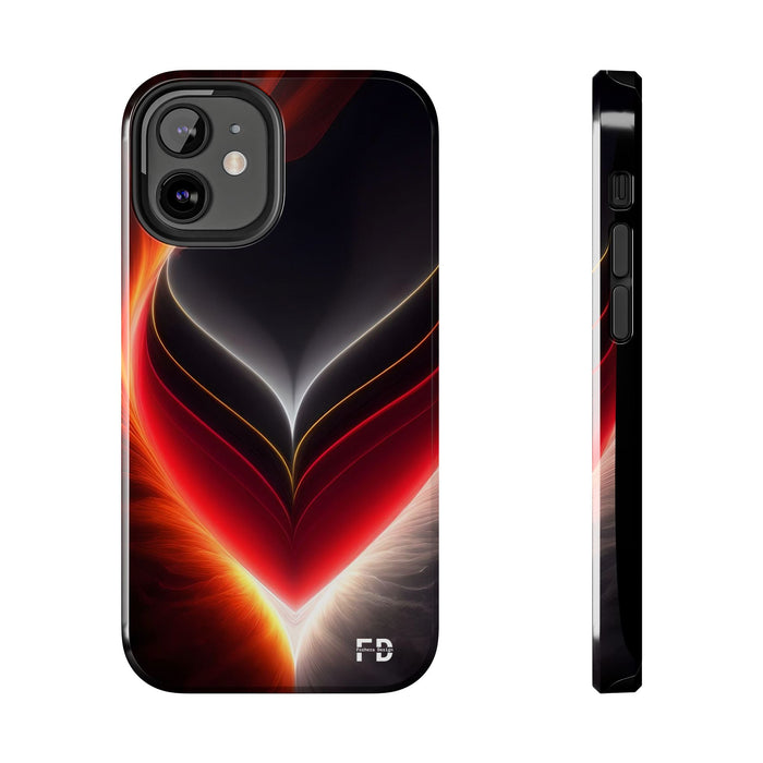 FD glowing wings Phone Case Impact Resistant 2 - Piece Phone Case - FORHERA DESIGN - Phone Case