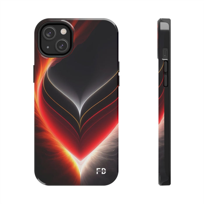 FD glowing wings Phone Case Impact Resistant 2 - Piece Phone Case - FORHERA DESIGN - Phone Case