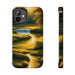 FD golden landscape Mental Health Phone Case for Iphone or Google Phone case - FORHERA DESIGN - Phone Case