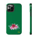 FD Green Phone Case Impact Resistant 2 - Piece Phone Case - FORHERA DESIGN - Phone Case