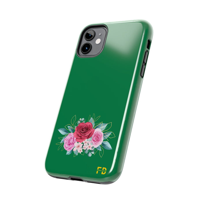 FD Green Phone Case Impact Resistant 2 - Piece Phone Case - FORHERA DESIGN - Phone Case